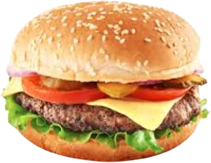 Burger au cheddar